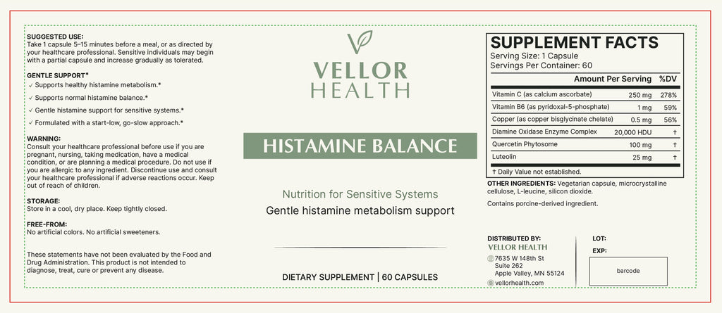 Histamine Balance